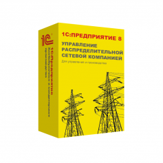 1С:Предприятие 8. Энергетика. Управление распределительной сетевой компанией